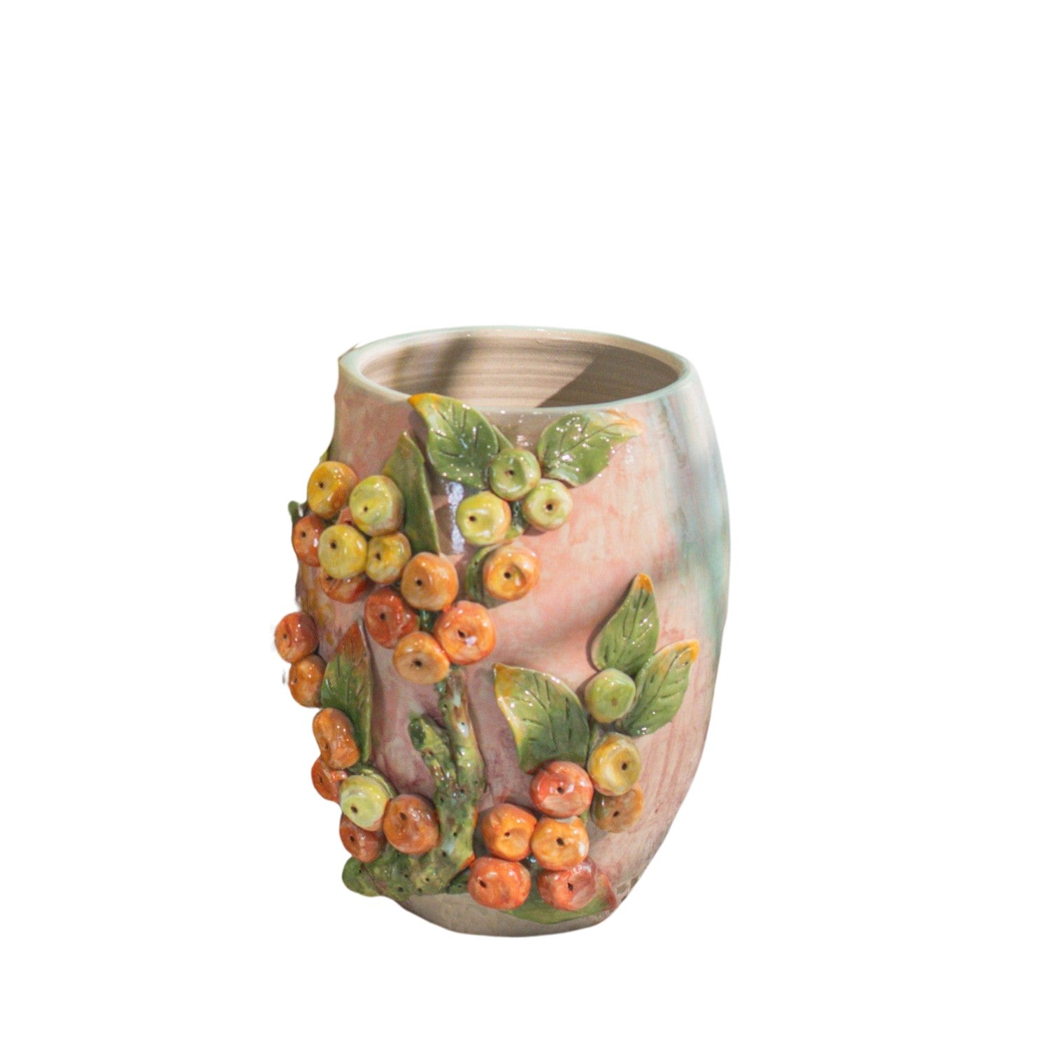 Bat Trang Handcrafted Ceramic Flower Vase 112
