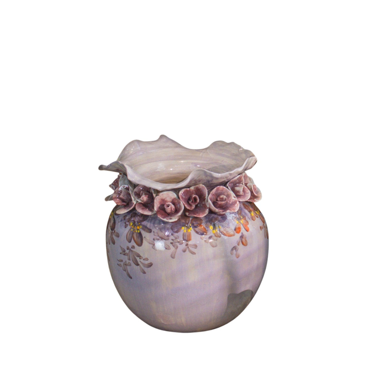 Bat Trang Handcrafted Ceramic Flower Vase 112