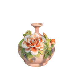 Bat Trang Handcrafted Ceramic Flower Vase 116