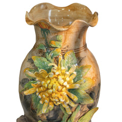 Bat Trang Handcrafted Ceramic Flower Vase 119
