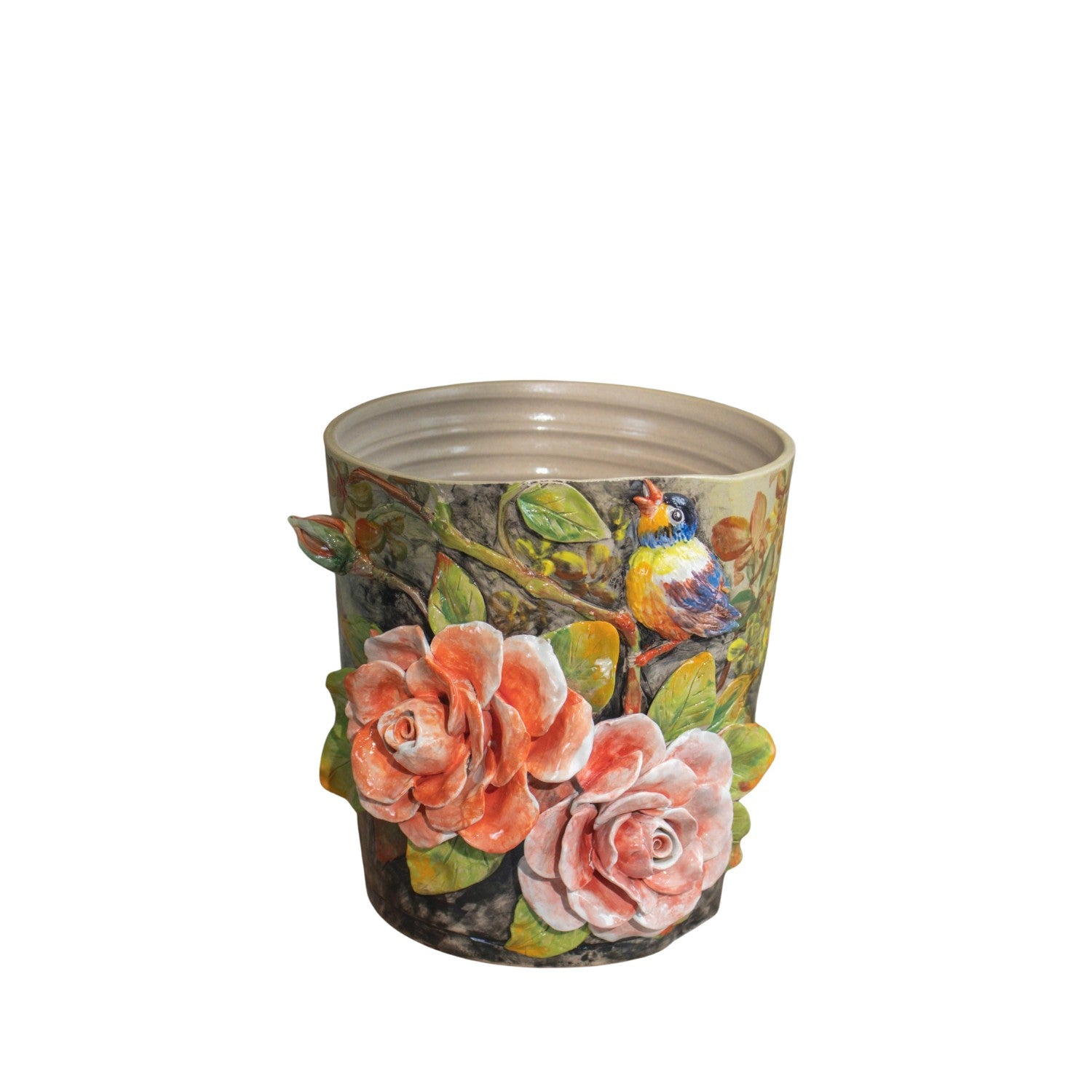 Bat Trang Handcrafted Ceramic Flower Vase 118