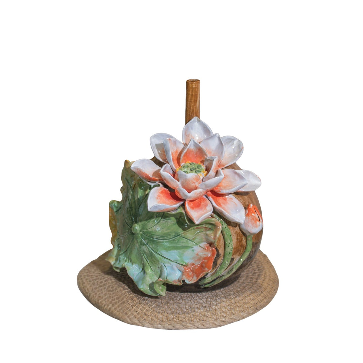Bat Trang Handcrafted Ceramic Flower Vase 124