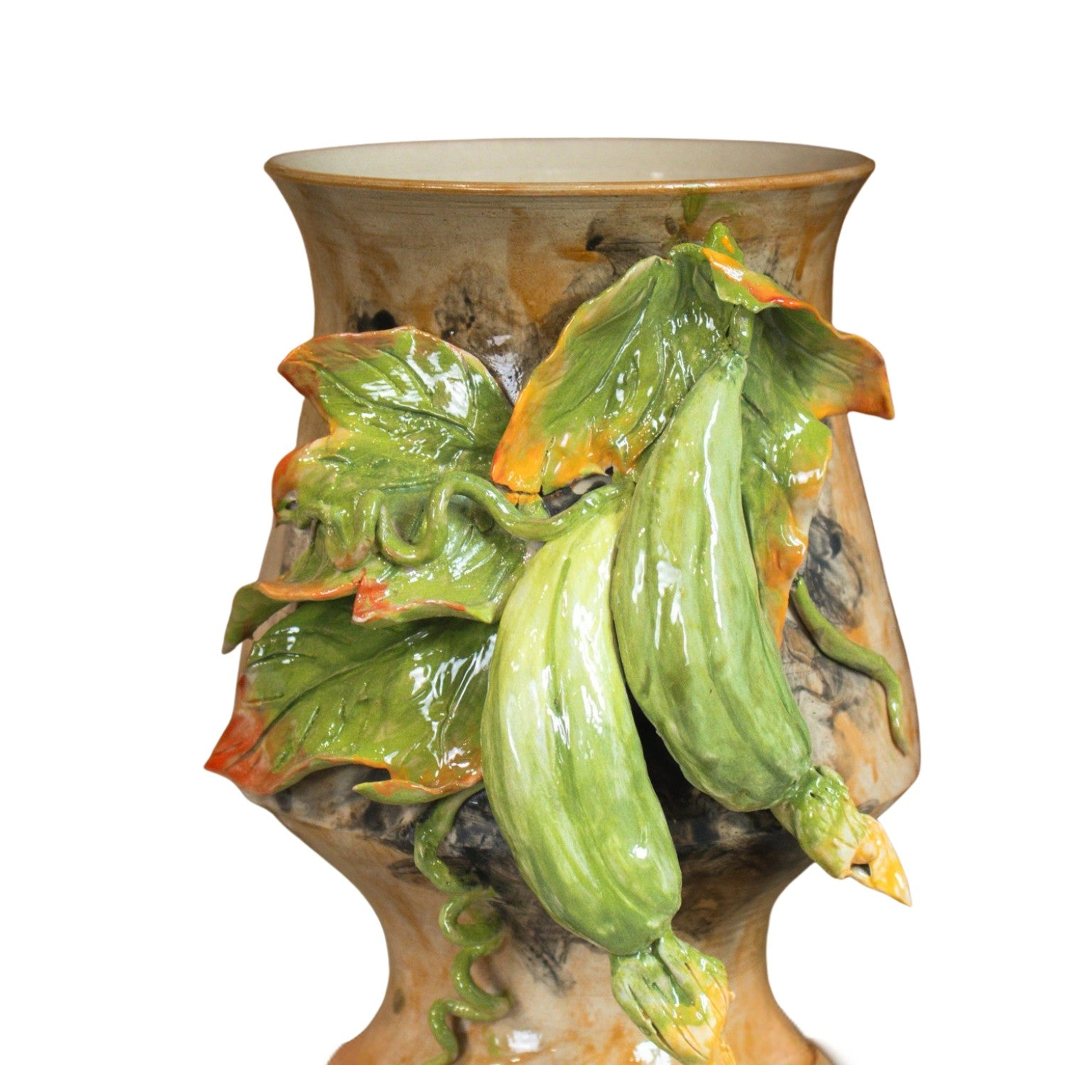 Bat Trang Handcrafted Ceramic Flower Vase 128