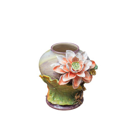 Bat Trang Handcrafted Ceramic Flower Vase 129