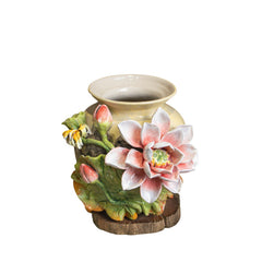 Bat Trang Handcrafted Ceramic Flower Vase 130