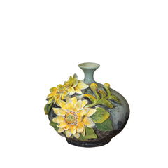 Bat Trang Handcrafted Ceramic Flower Vase 131
