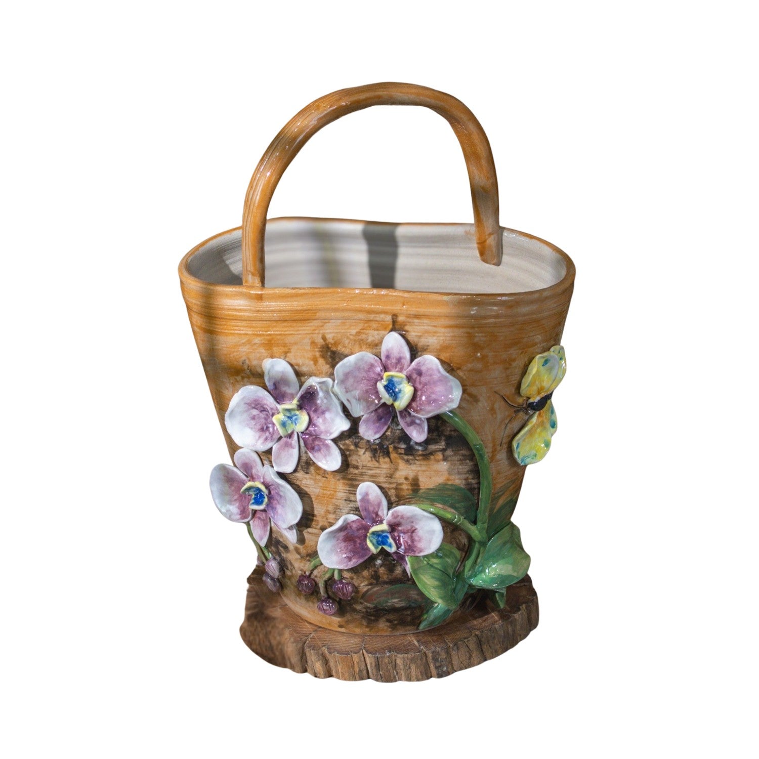 Bat Trang Handcrafted Ceramic Flower Vase 138