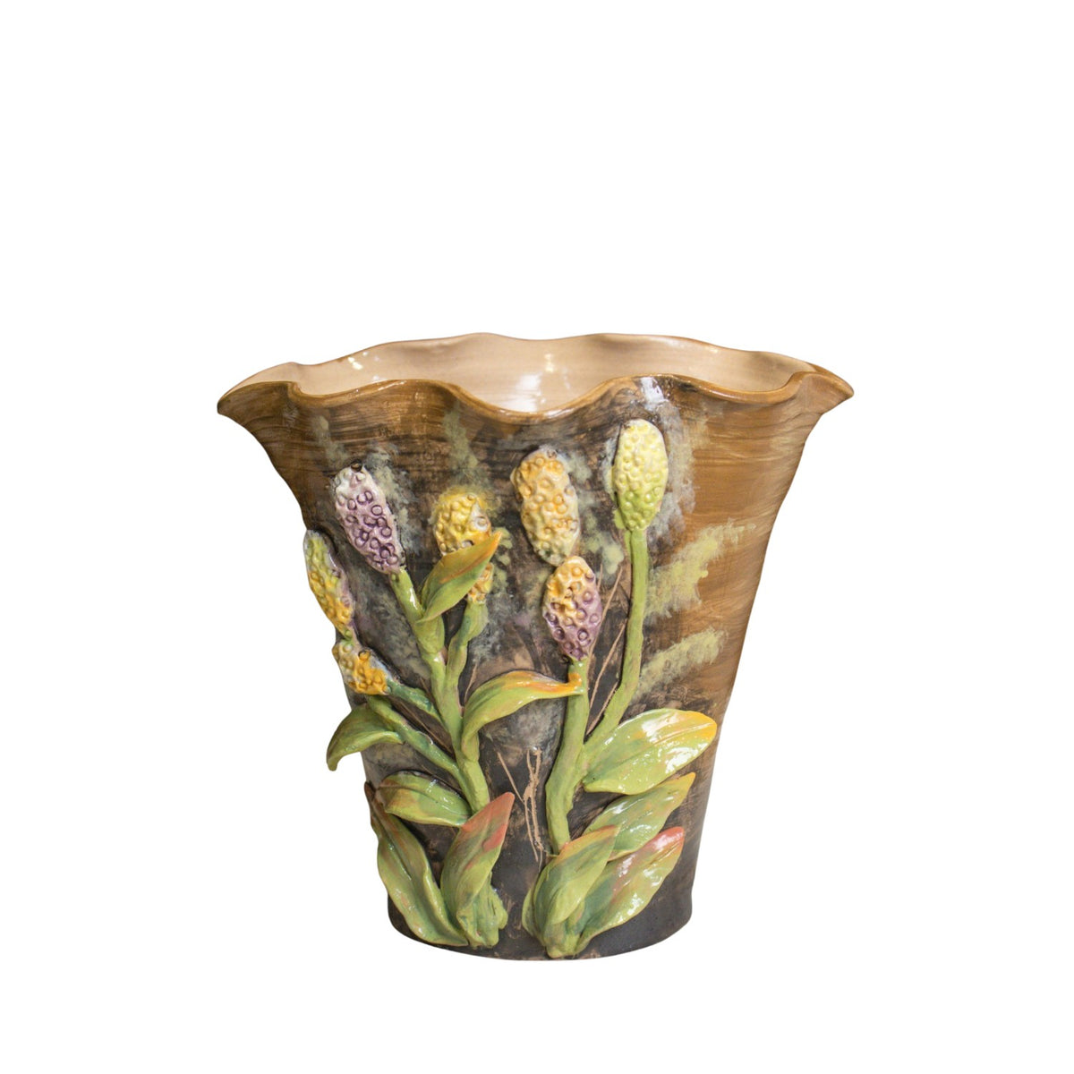 Bat Trang Handcrafted Ceramic Flower Vase 137