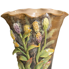 Bat Trang Handcrafted Ceramic Flower Vase 137