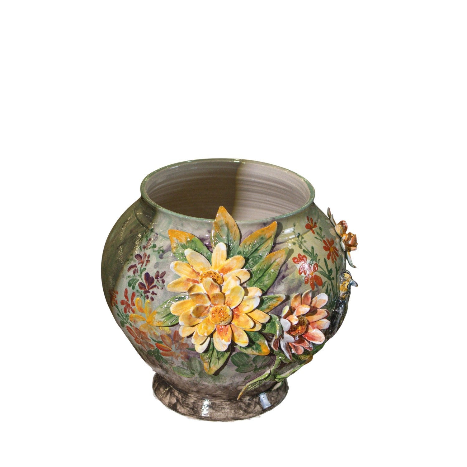 Bat Trang Handcrafted Ceramic Flower Vase 139