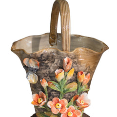 Bat Trang Handcrafted Ceramic Flower Vase 144