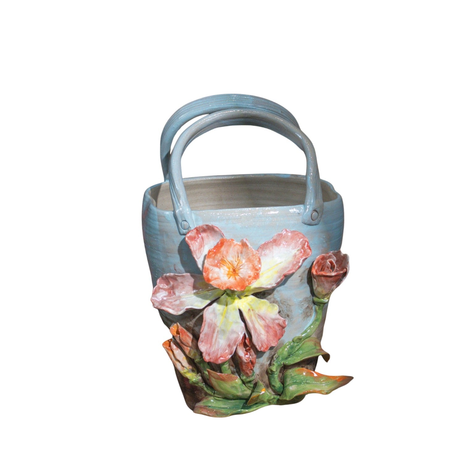 Bat Trang Handcrafted Ceramic Flower Vase 147