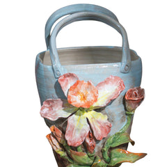 Bat Trang Handcrafted Ceramic Flower Vase 147