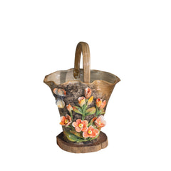 Bat Trang Handcrafted Ceramic Flower Vase 144