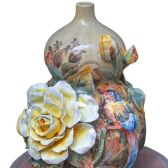 Bat Trang Handcrafted Ceramic Flower Vase 148