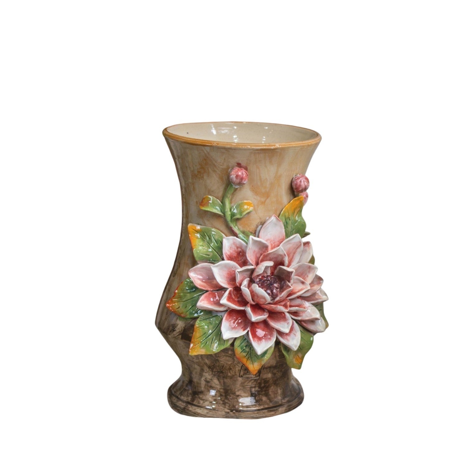 Bat Trang Handcrafted Ceramic Flower Vase 152
