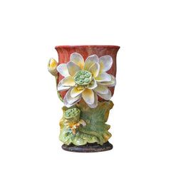 Bat Trang Handcrafted Ceramic Flower Vase 152