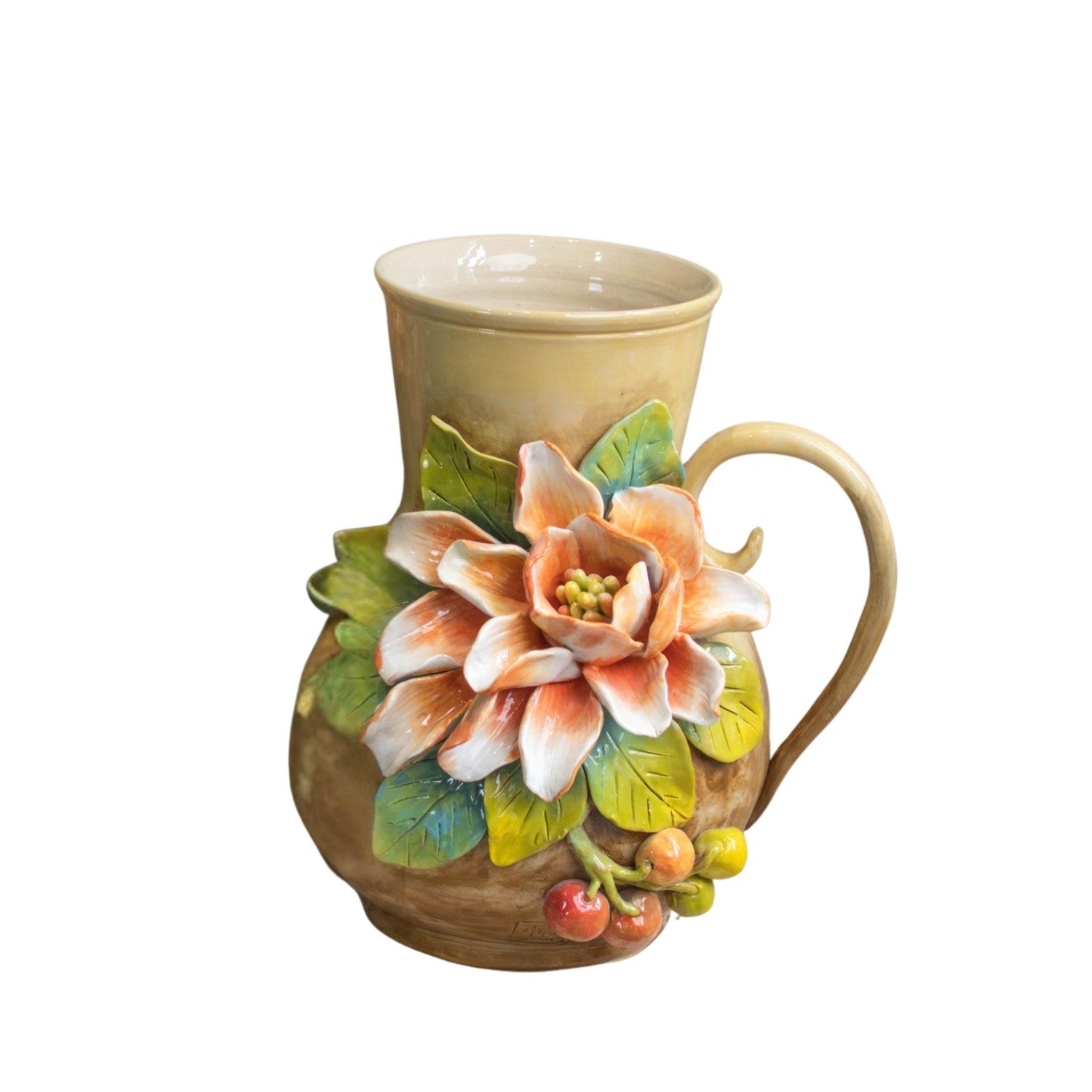 Bat Trang Handcrafted Ceramic Flower Vase 151