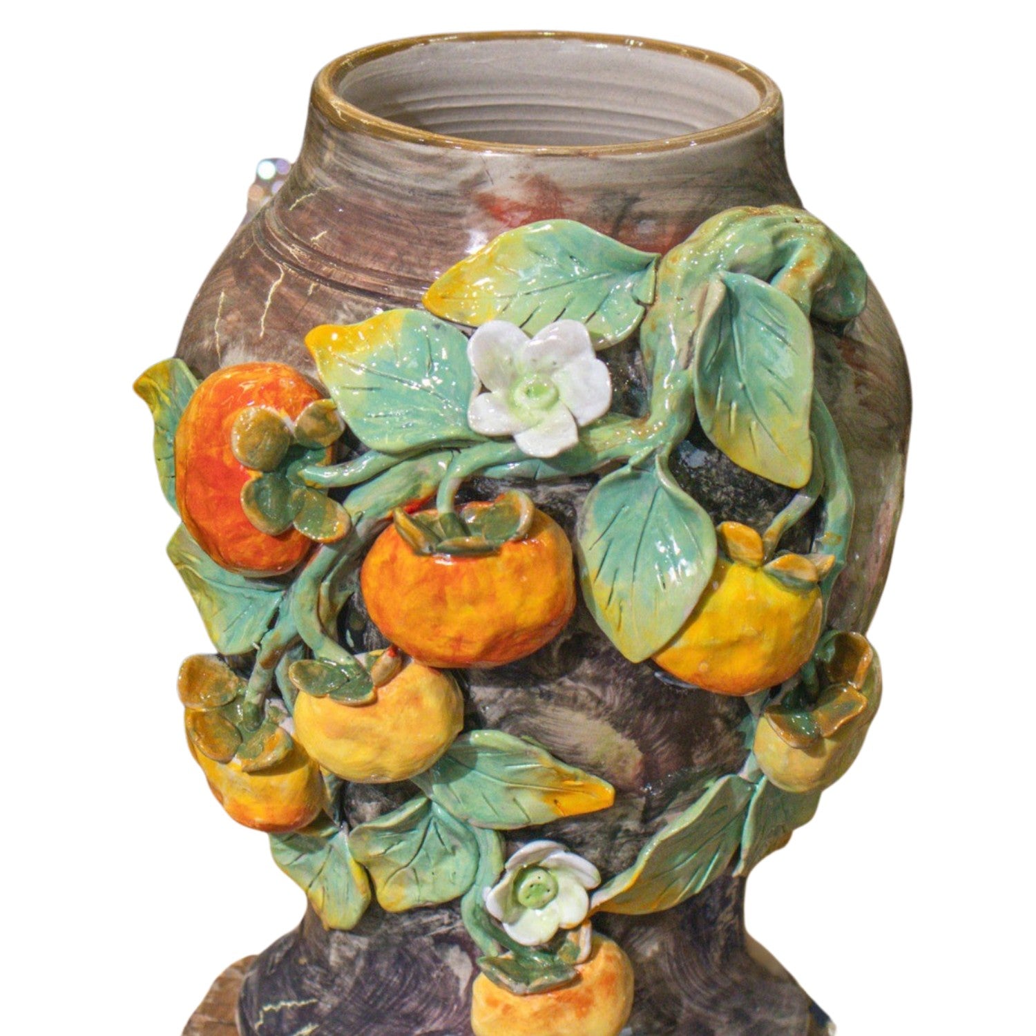 Bat Trang Handcrafted Ceramic Flower Vase 13