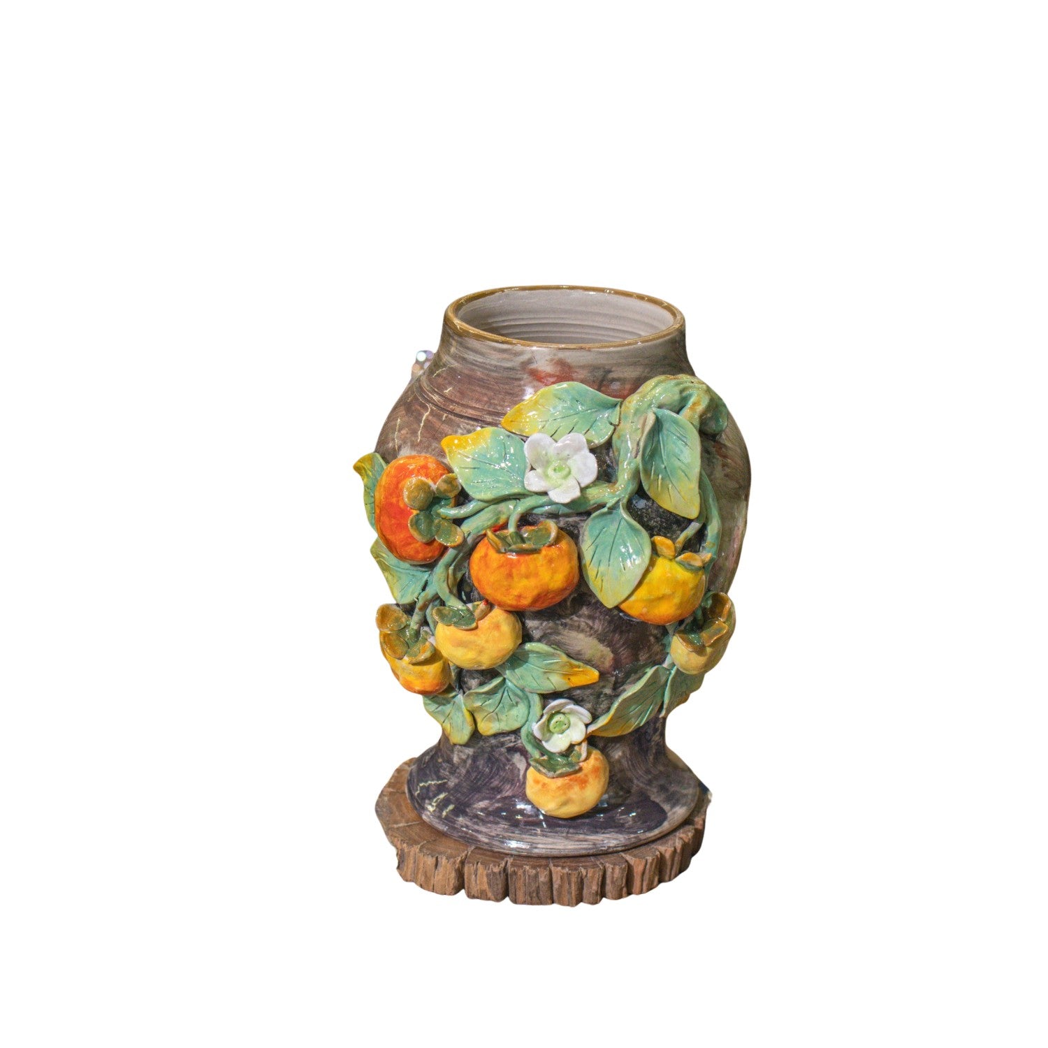 Bat Trang Handcrafted Ceramic Flower Vase 13