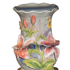 Bat Trang Handcrafted Ceramic Flower Vase 12