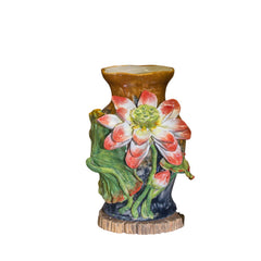 Bat Trang Handcrafted Ceramic Flower Vase 11