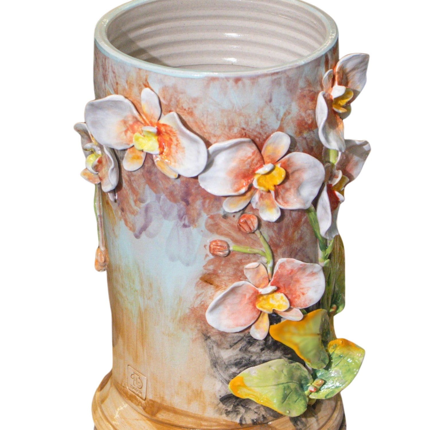 Bat Trang Handcrafted Ceramic Flower Vase 10