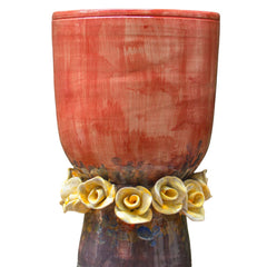 Bat Trang Handcrafted Ceramic Flower Vase 155