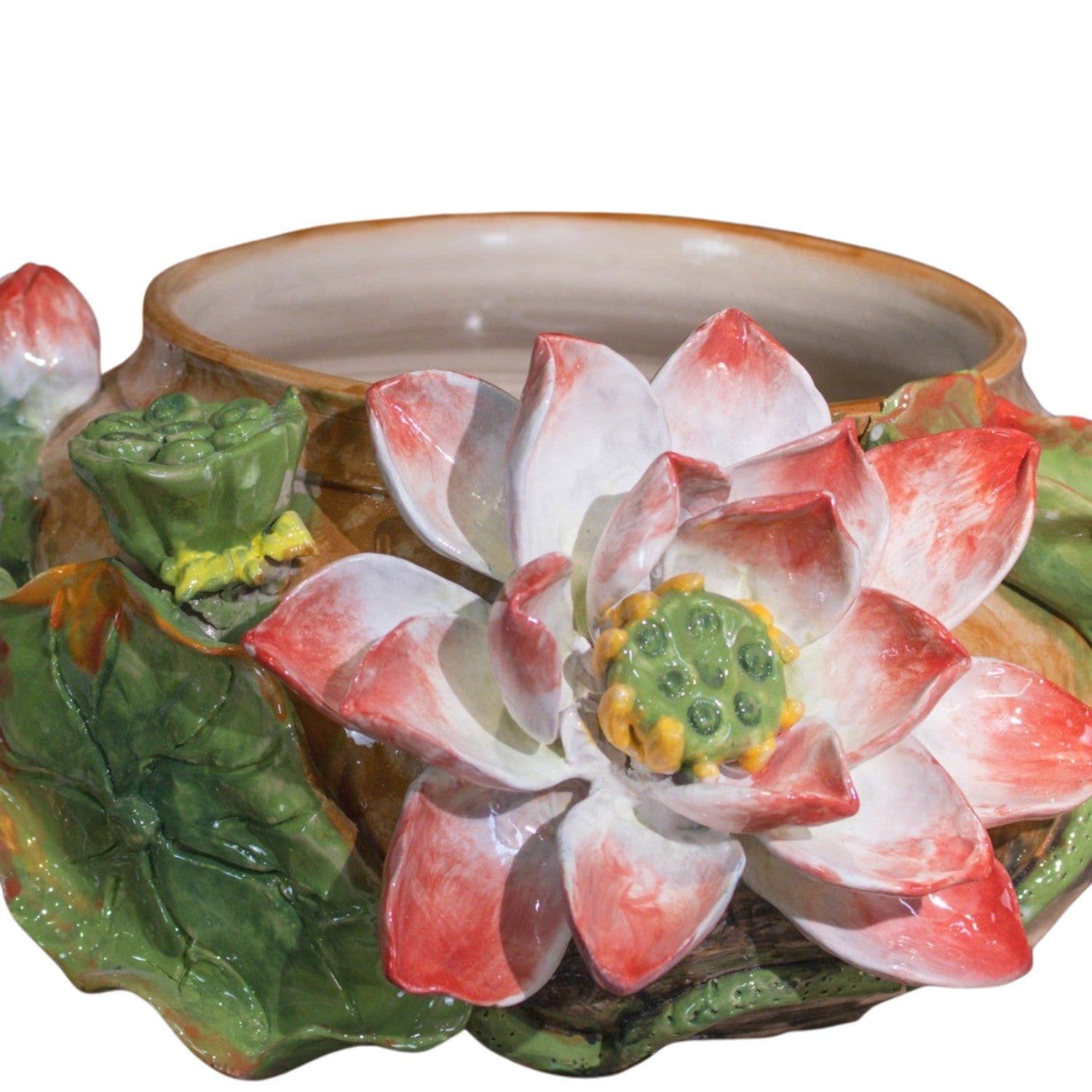 Bat Trang Handcrafted Ceramic Flower Vase 156