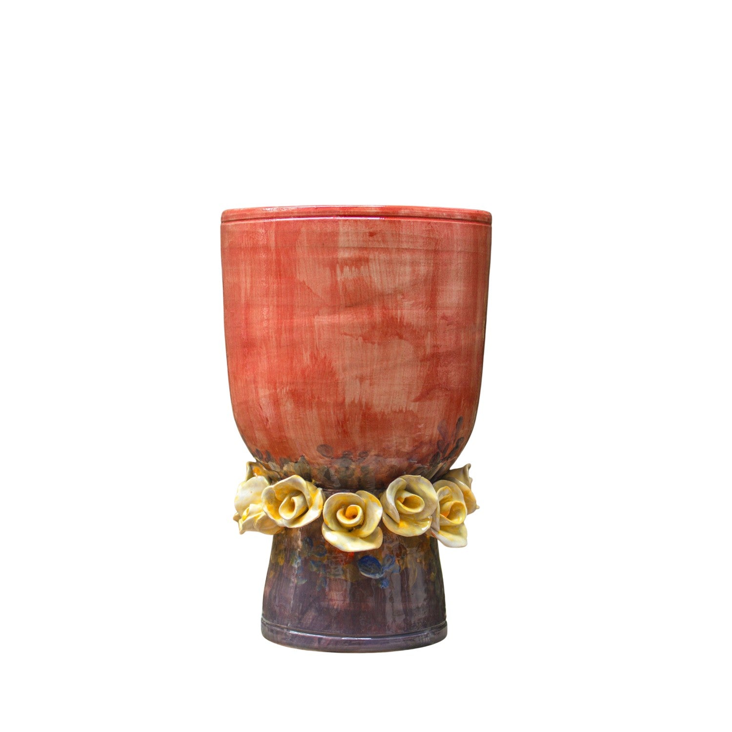 Bat Trang Handcrafted Ceramic Flower Vase 155