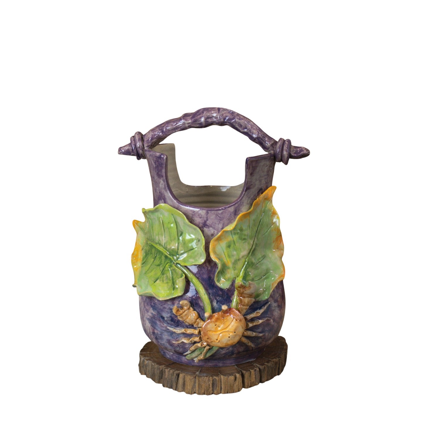 Bat Trang Handcrafted Ceramic Flower Vase 158