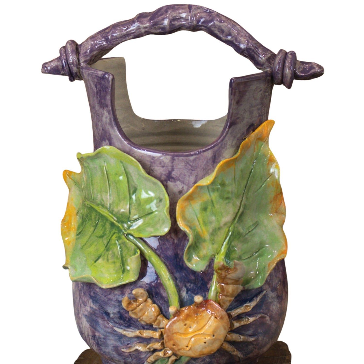 Bat Trang Handcrafted Ceramic Flower Vase 158