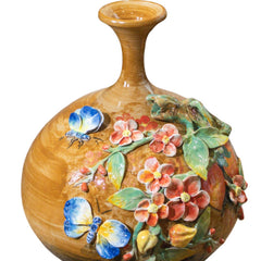 Bat Trang Handcrafted Ceramic Flower Vase 28