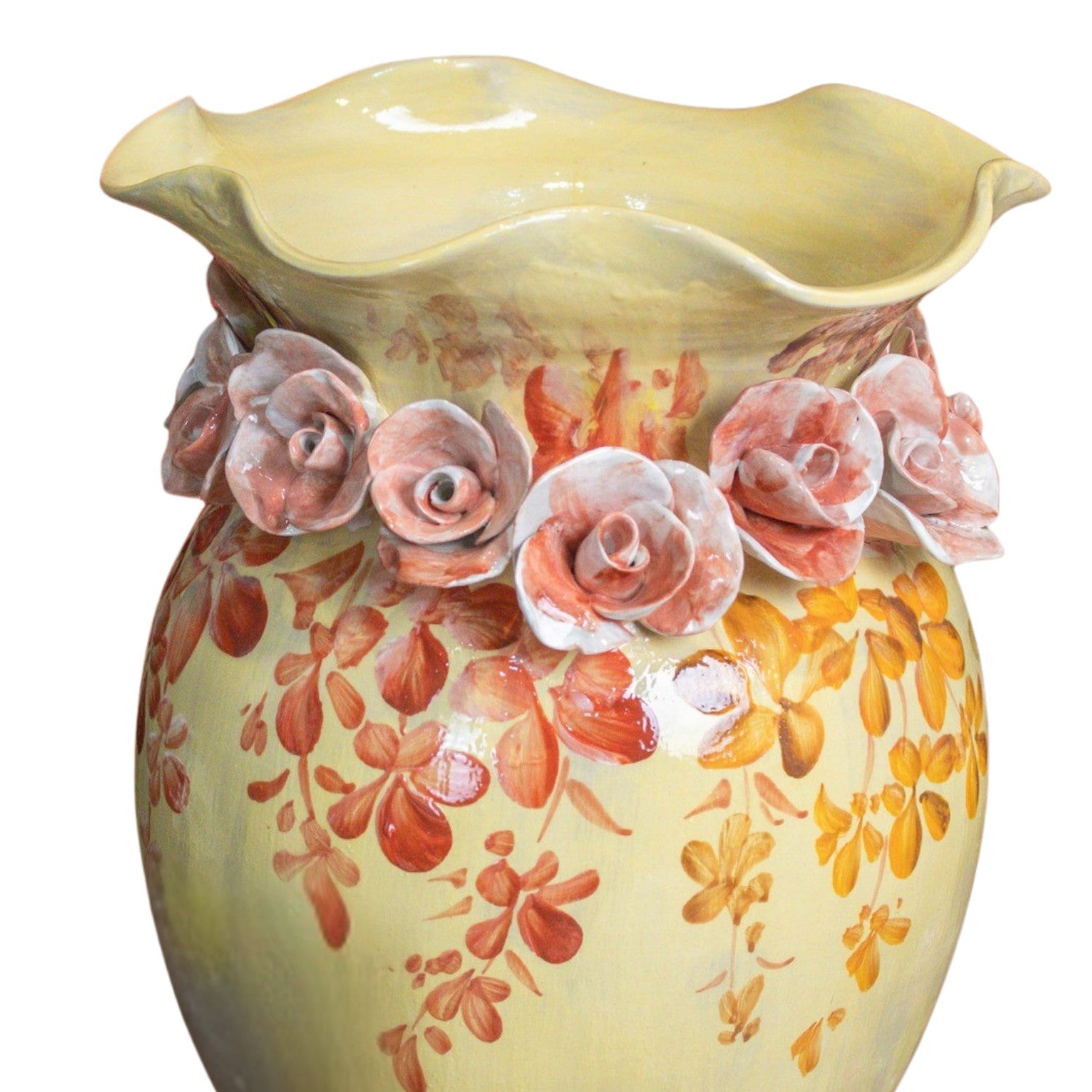 Bat Trang Handcrafted Ceramic Flower Vase 52