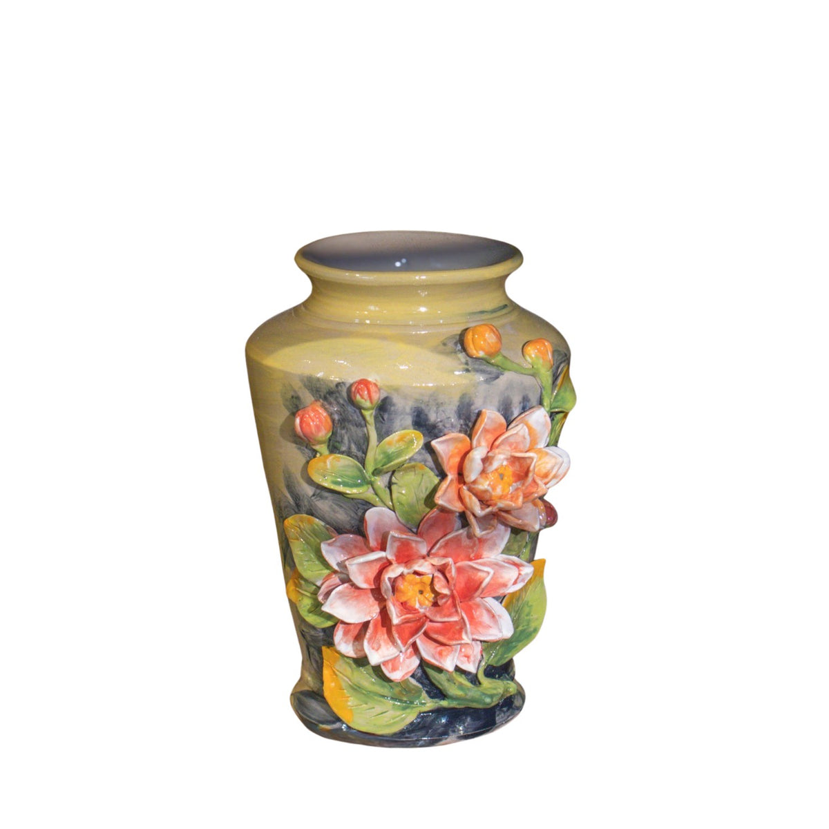 Bat Trang Handcrafted Ceramic Flower Vase 4