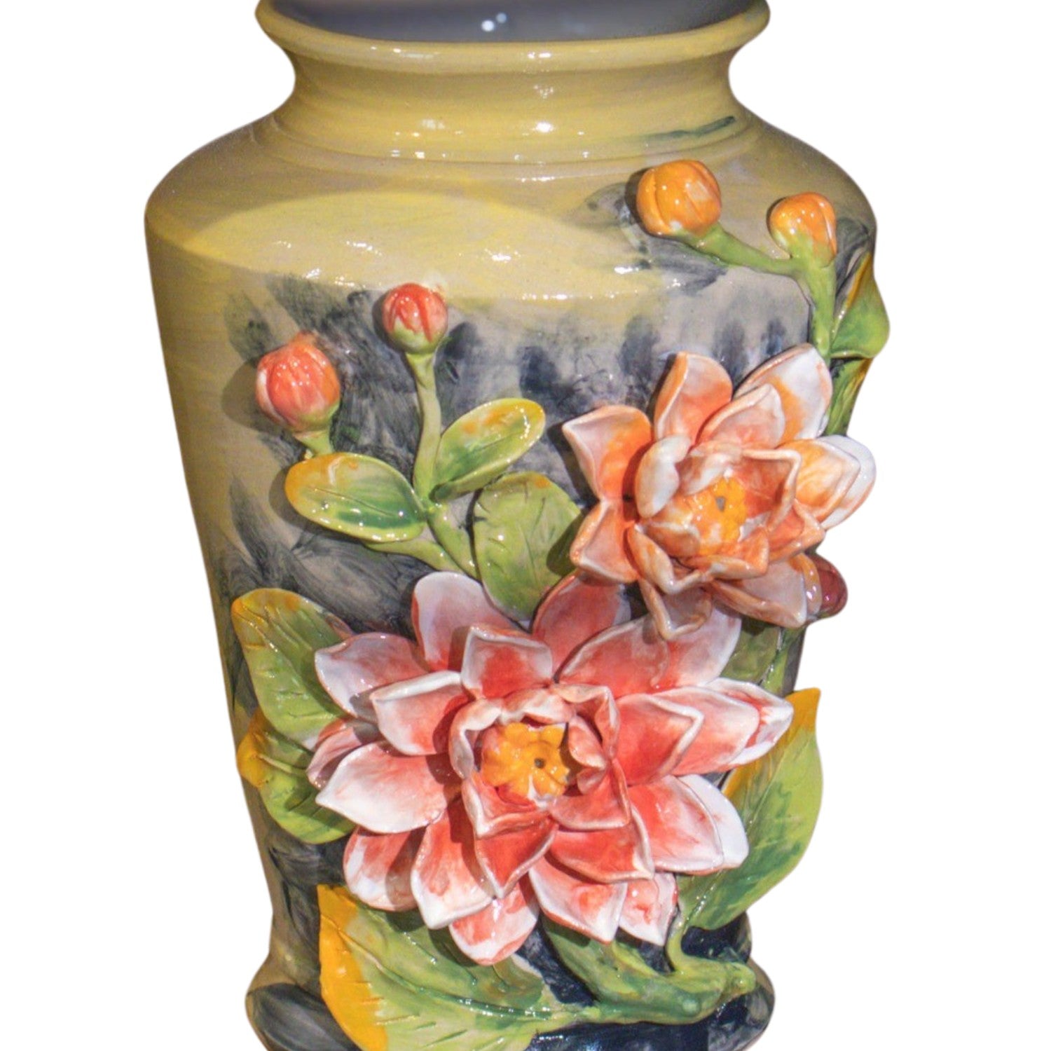 Bat Trang Handcrafted Ceramic Flower Vase 4