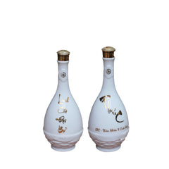 Bat Trang Handcrafted Ceramic Wine Container 12