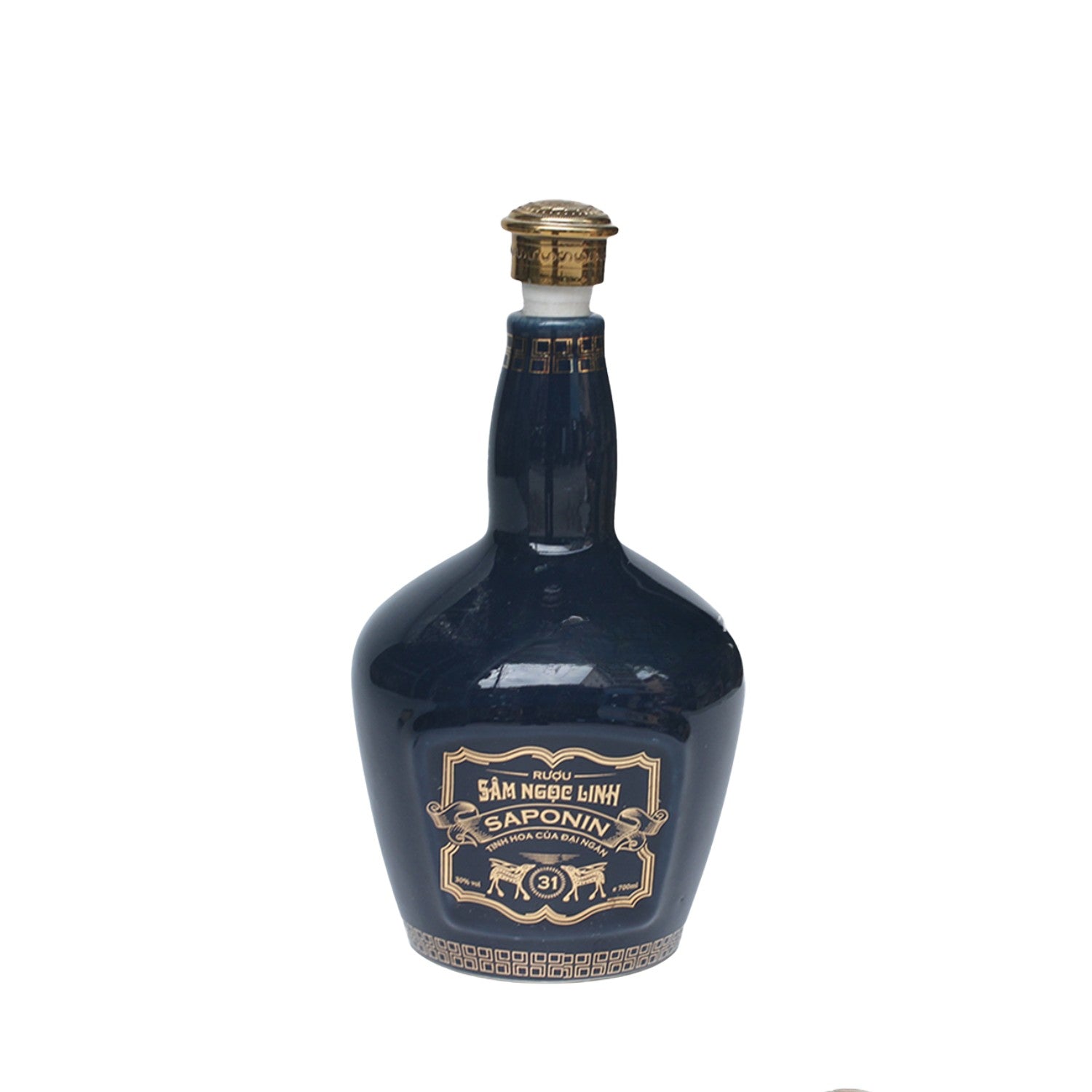 Bat Trang Handcrafted Ceramic Wine Container  09