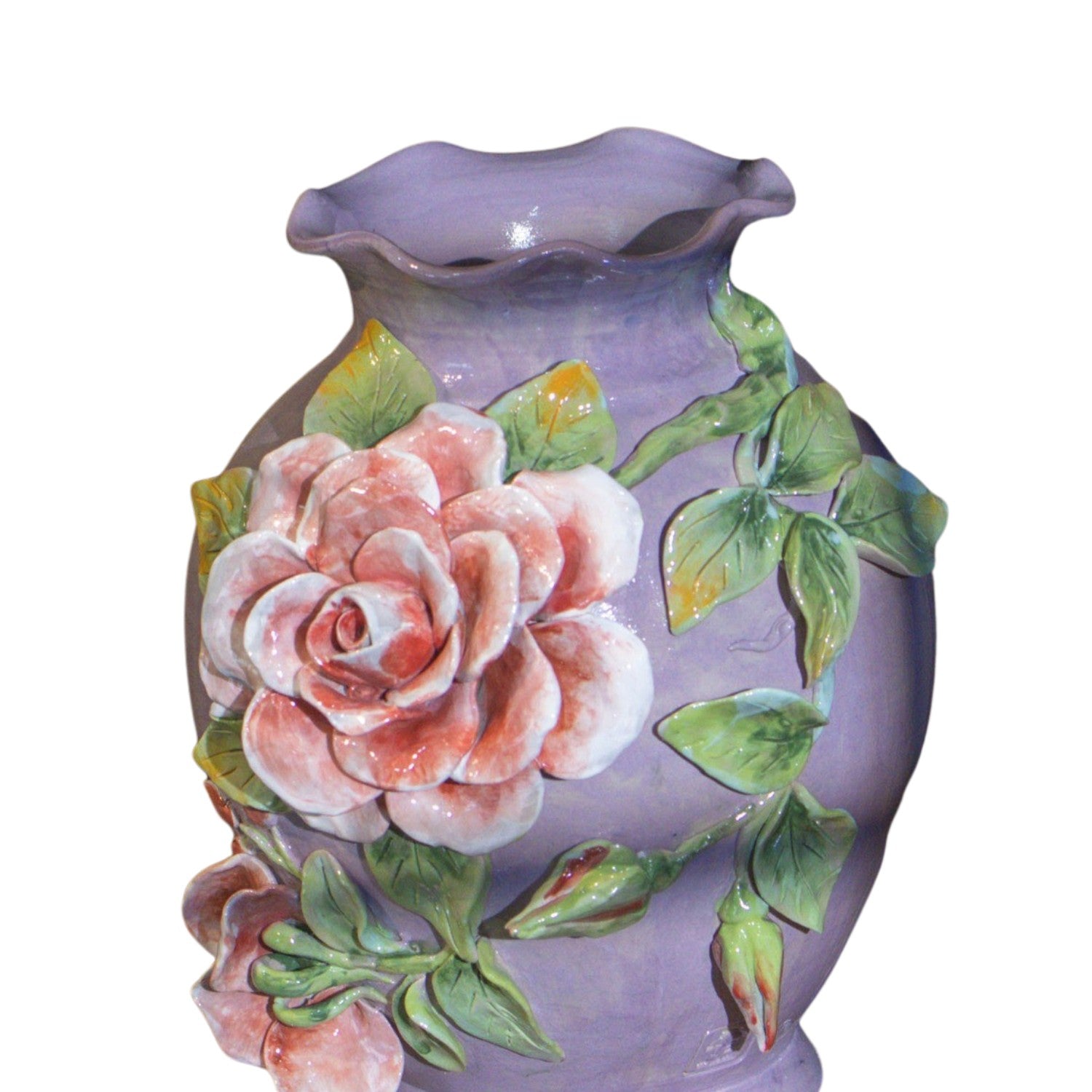 Bat Trang Handcrafted Ceramic Flower Vase 18