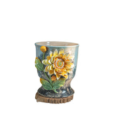 Bat Trang Handcrafted Ceramic Flower Vase 21