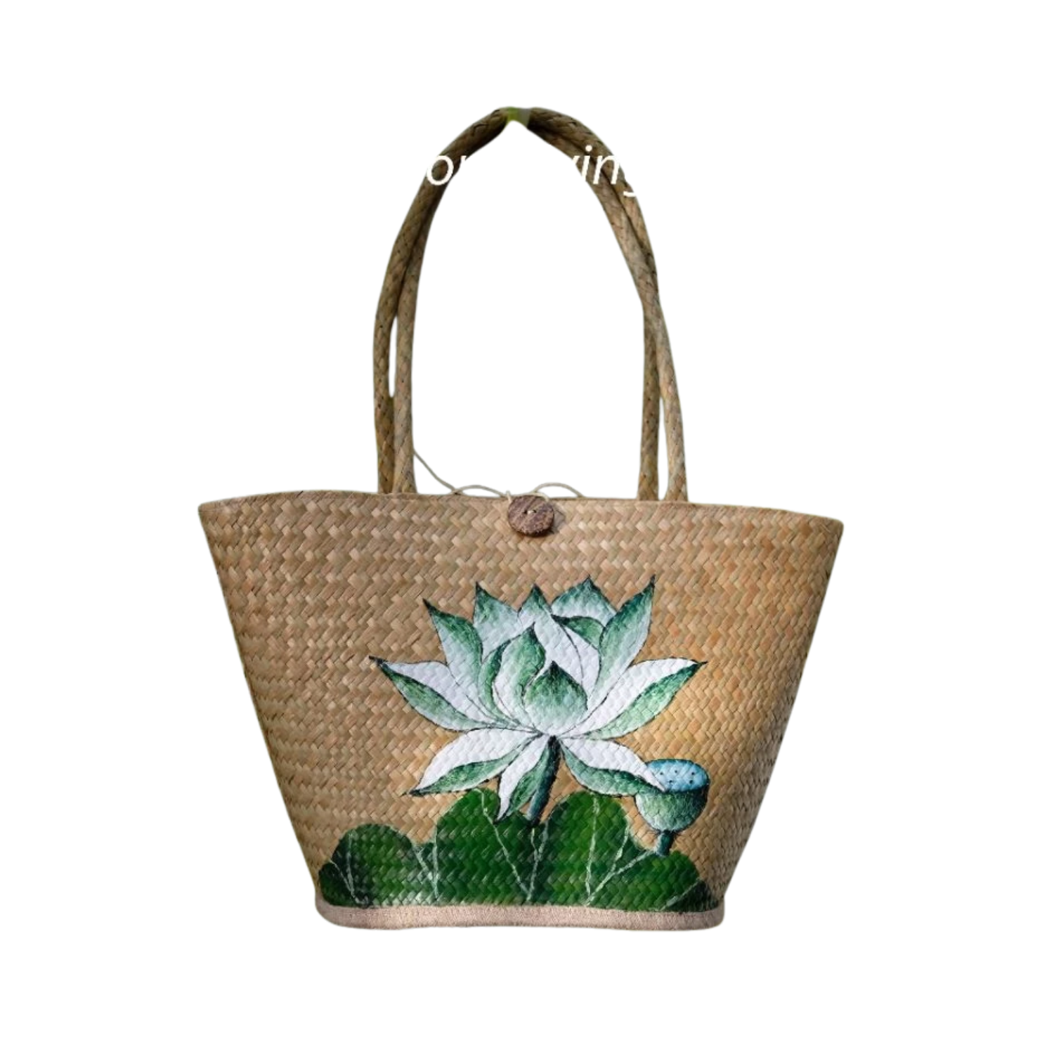 Beach Bag Made Of Sedge