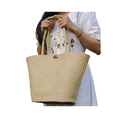 Beach Bag Made Of Sedge