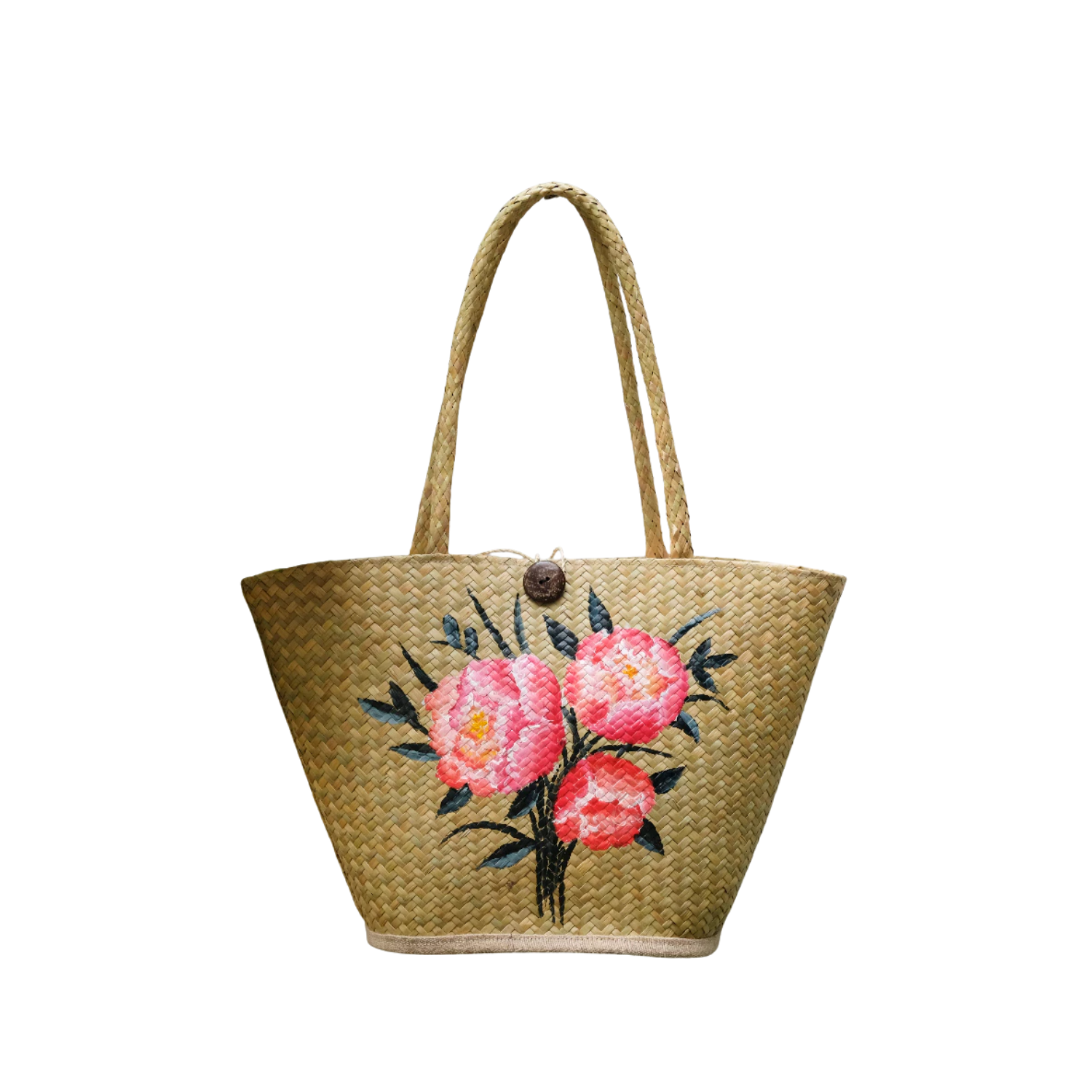 Beach Bag Made Of Sedge