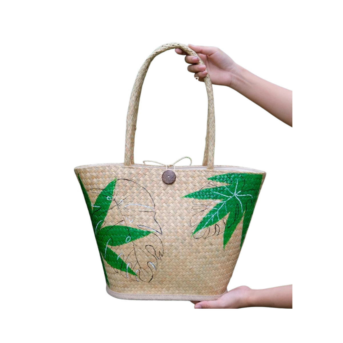 Beach Bag Made Of Sedge