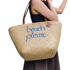 Embroidery Bag  Sedge Fiber