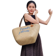 Embroidery Bag  Sedge Fiber