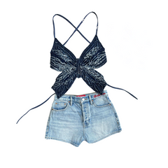 Handmade Upcycled Denim Beach Wear 2