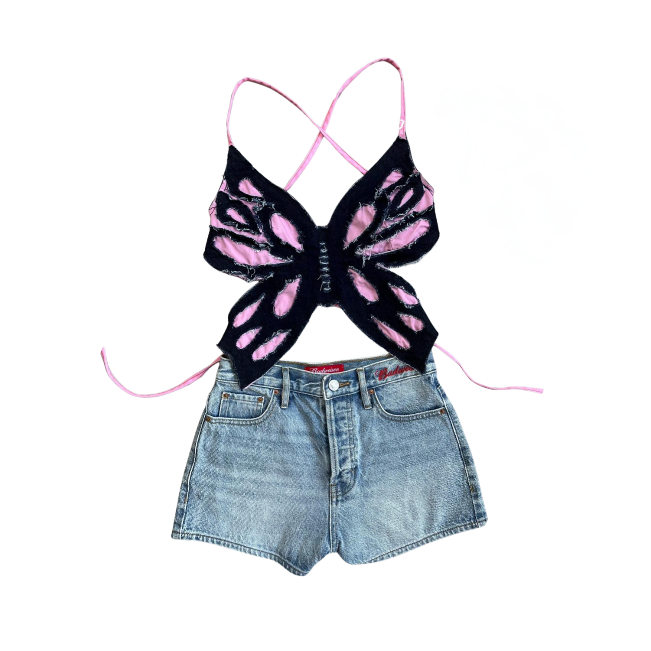 Handmade Upcycled Denim Beach Wear 2