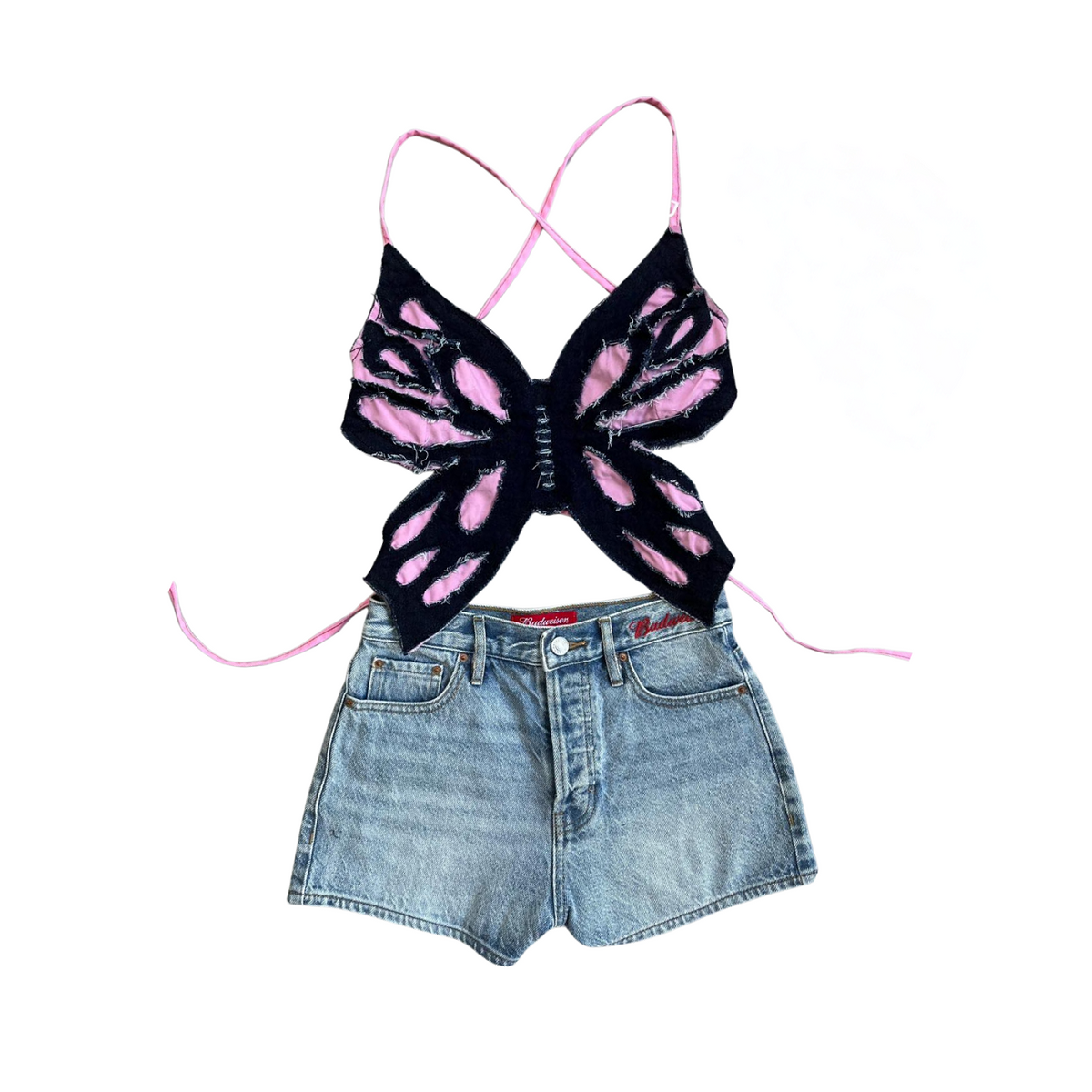 Handmade Upcycled Denim Beach Wear 2