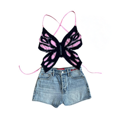 Handmade Upcycled Denim Beach Wear 2